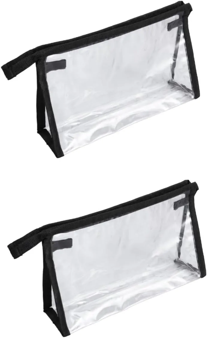 2pcs Travel Toiletry Bag Women's Hanging Cosmetic Case Makeup Organizer Compact Storage Bag for Summer