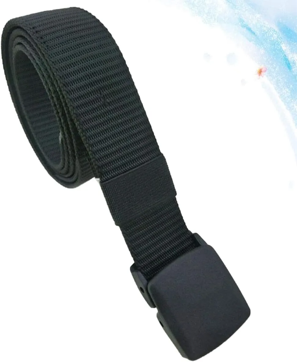 3 Pcs Adjustable Nylon Waist Pack Zipper Pocket Fanny Pack for Hiking Cycling Money Compact and Secure
