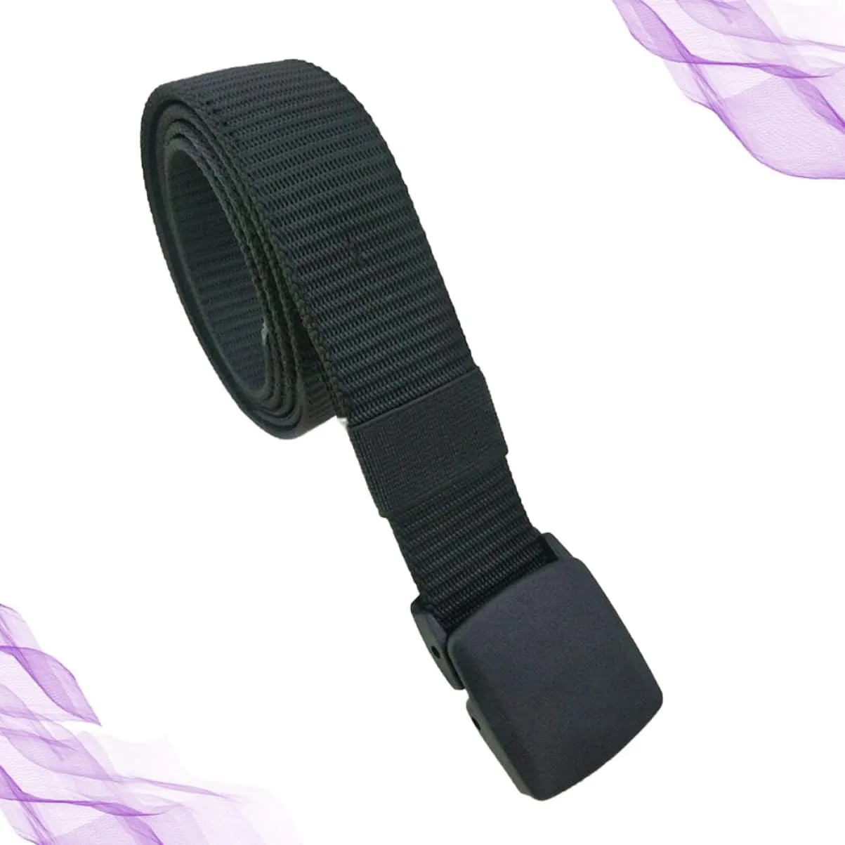 3 Pcs Adjustable Nylon Waist Pack Zipper Pocket Fanny Pack for Hiking Cycling Money Compact and Secure