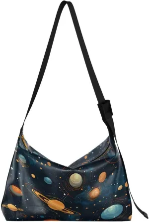 ALAZA Women's Leather Hobo Handbag Shoulder Bag Crossbody Casual Large Tote Bag Purse