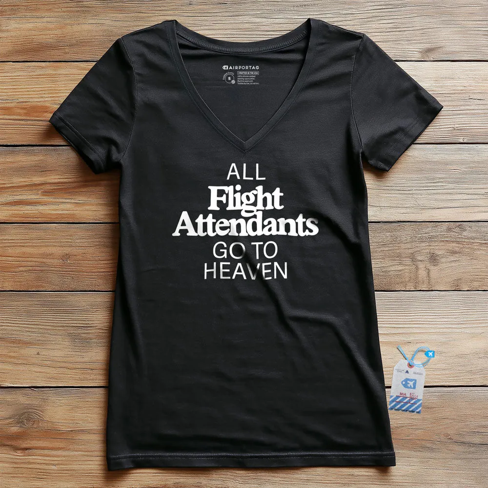 All FA Go To Heaven - Women's V-Neck T-Shirt