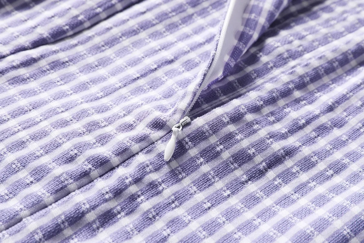Alouette Plus Size Checked Dress