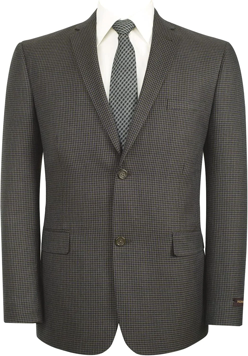 AMY ZHU Men's Sport Coat Stylish Classic Fit Casual Plaid Blazer 2 Button Lightweight Sports Jacket for Daily Wear