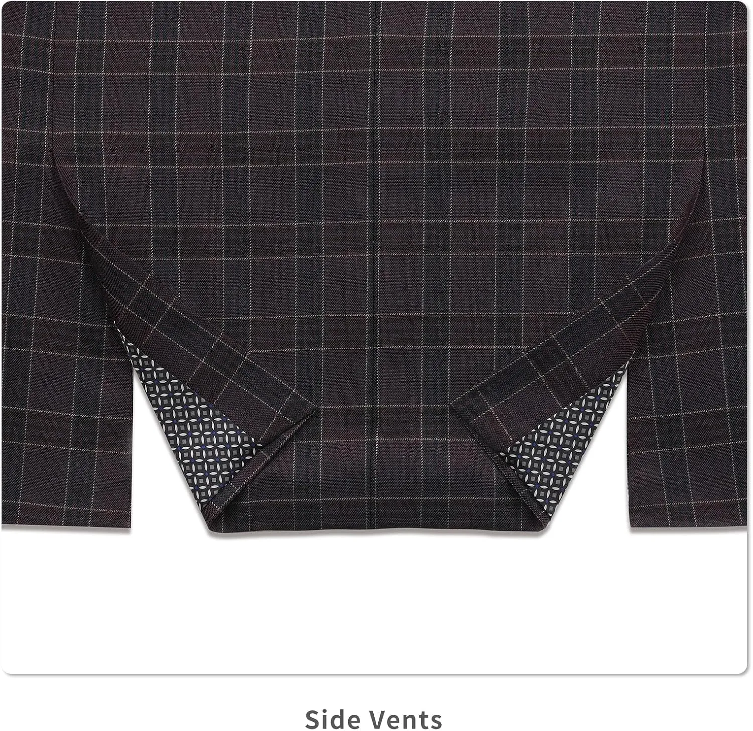 AMY ZHU Men's Sport Coat Stylish Classic Fit Casual Plaid Blazer 2 Button Lightweight Sports Jacket for Daily Wear