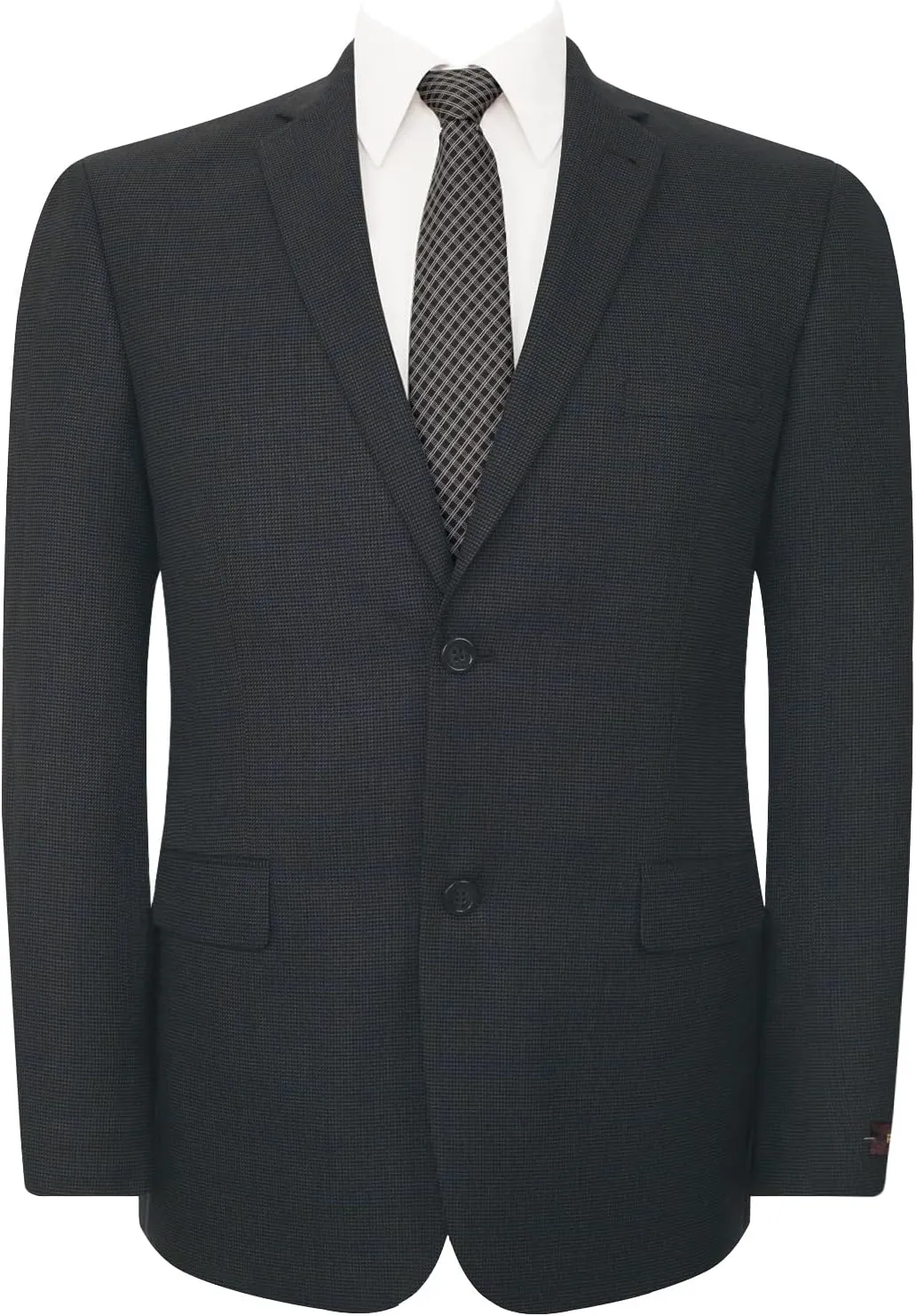 AMY ZHU Men's Sport Coat Stylish Classic Fit Casual Plaid Blazer 2 Button Lightweight Sports Jacket for Daily Wear