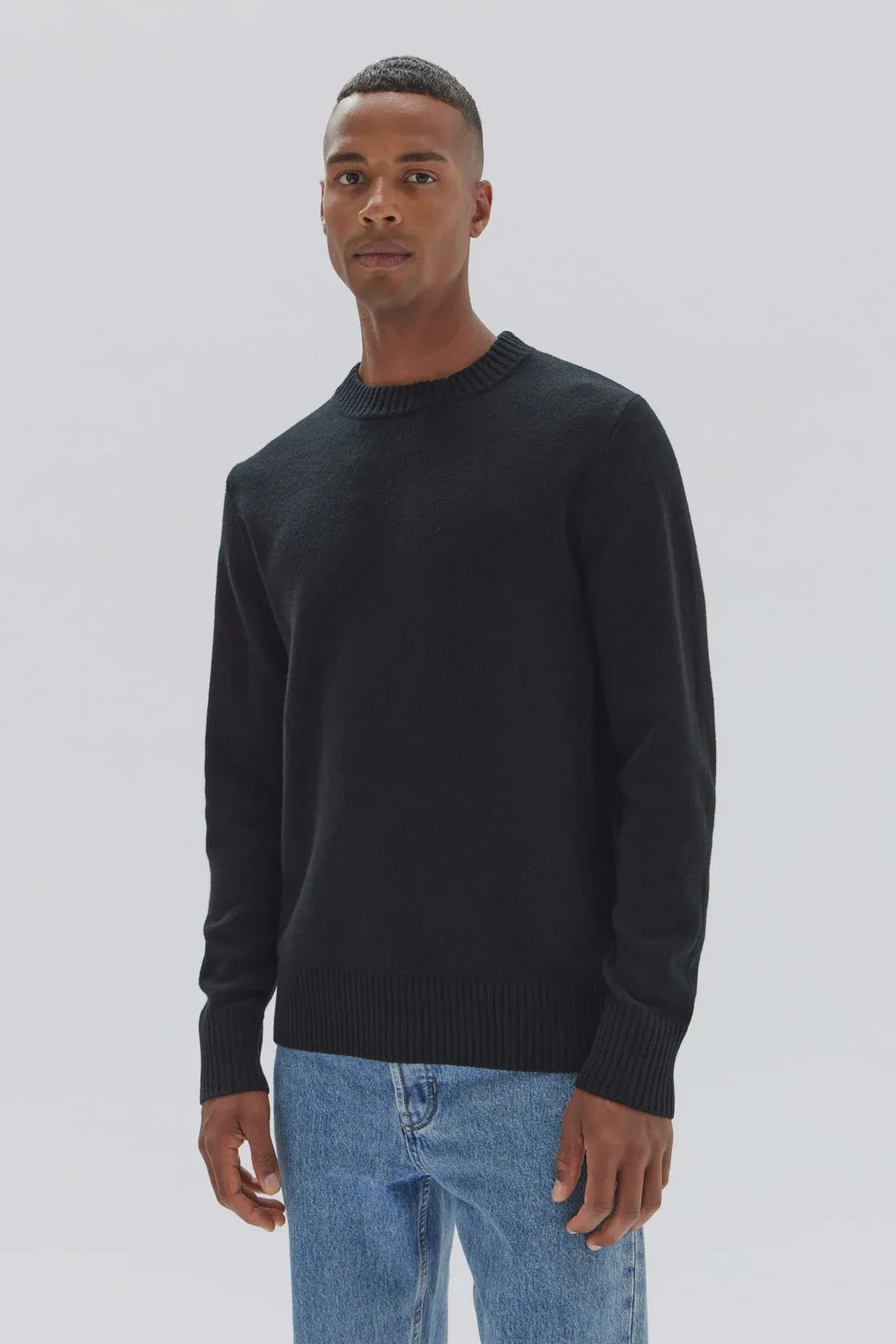 ASSEMBLY CARSON KNIT - BLACK