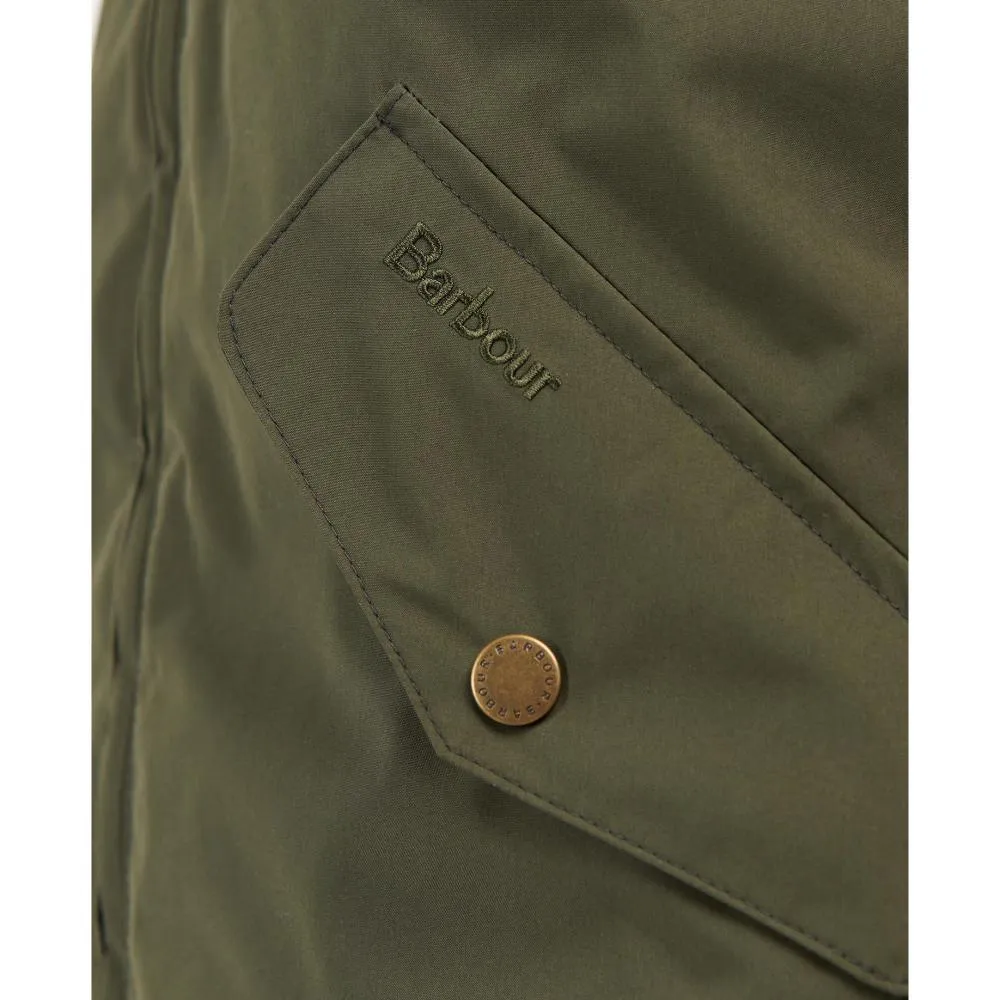 Barbour Summer Chelsea Waterproof Mens Jacket - Olive