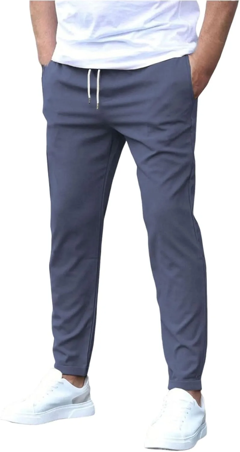 Beva Wear Glide Pants Men Quick Dry Breathable Pants Stretch Tapered Active Hiking Trousers with Pockets