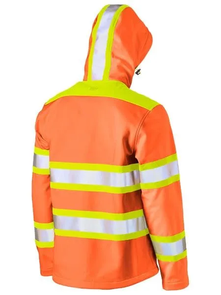 Bisley Taped Double Hi Vis Softshell Jacket (BJ6222T)