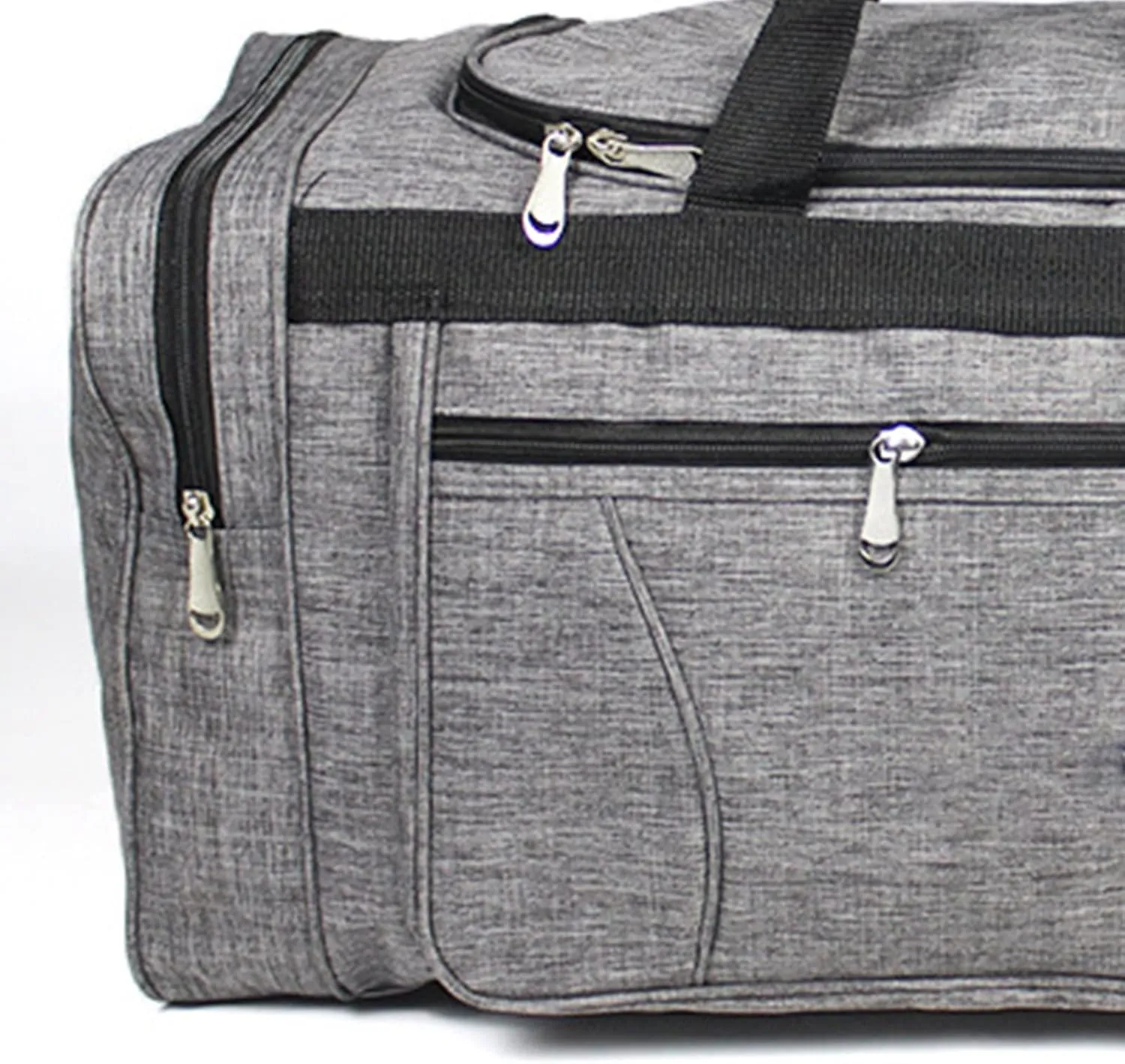 BORDSTRACT Travel Garment Bag, Business Garment Duffel Bag, 2 in 1 Mens Suit Bag, Large Capacity Multi Pockets Oxford Fabric Travel Bag for Gentlemen (S)