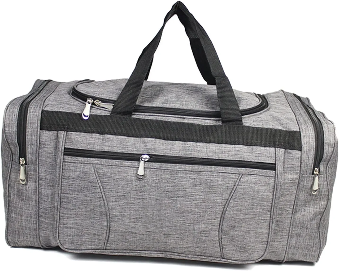 BORDSTRACT Travel Garment Bag, Business Garment Duffel Bag, 2 in 1 Mens Suit Bag, Large Capacity Multi Pockets Oxford Fabric Travel Bag for Gentlemen (S)