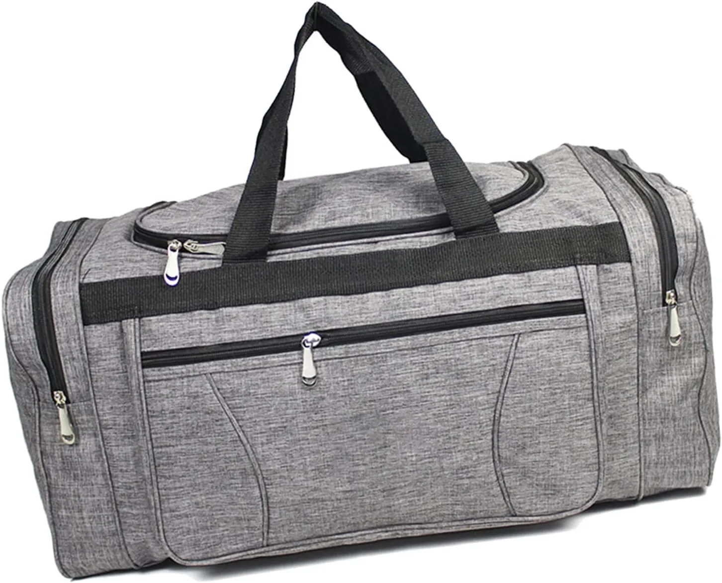 BORDSTRACT Travel Garment Bag, Business Garment Duffel Bag, 2 in 1 Mens Suit Bag, Large Capacity Multi Pockets Oxford Fabric Travel Bag for Gentlemen (S)