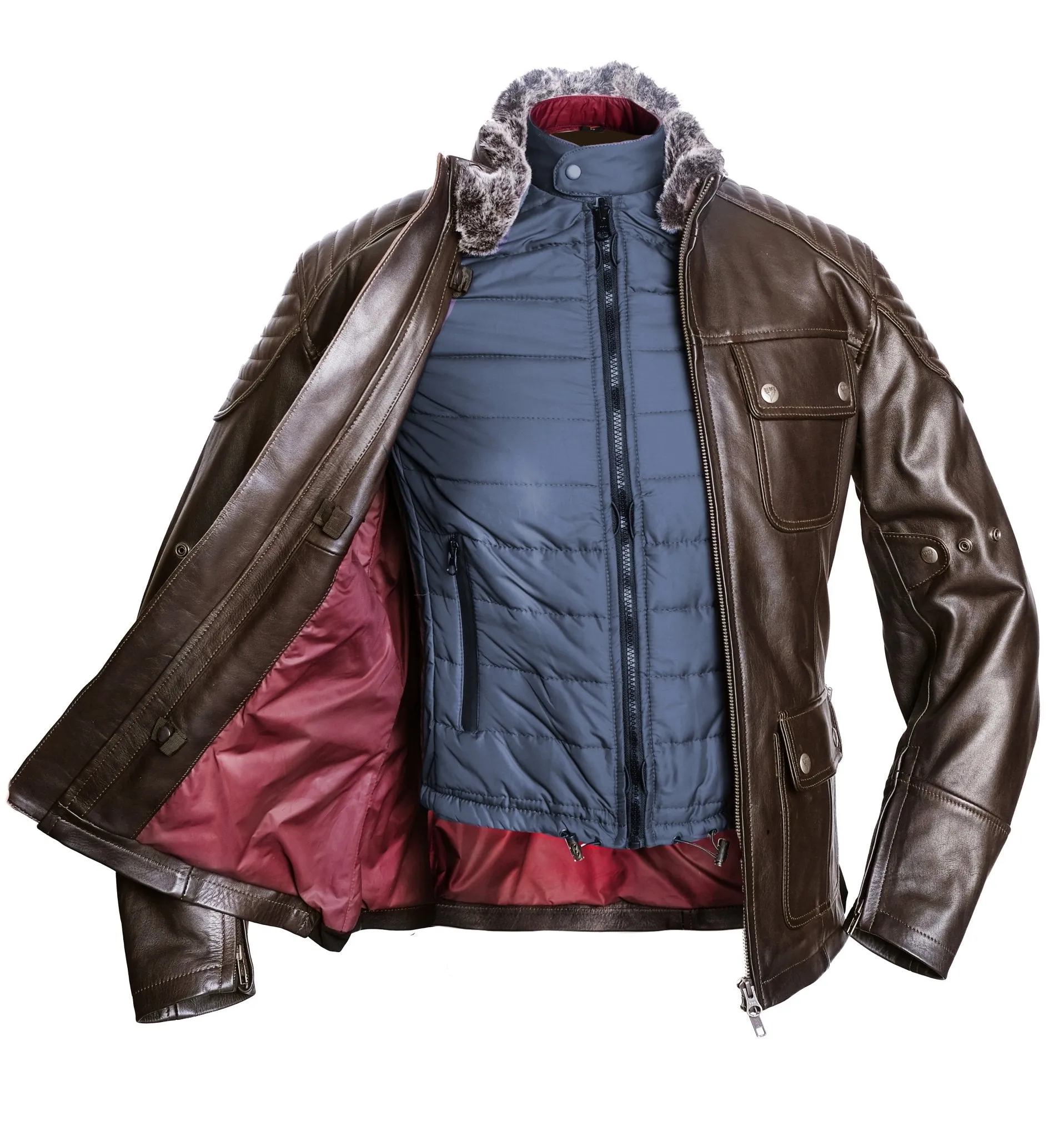 By City Men's Legend II Leather Jacket