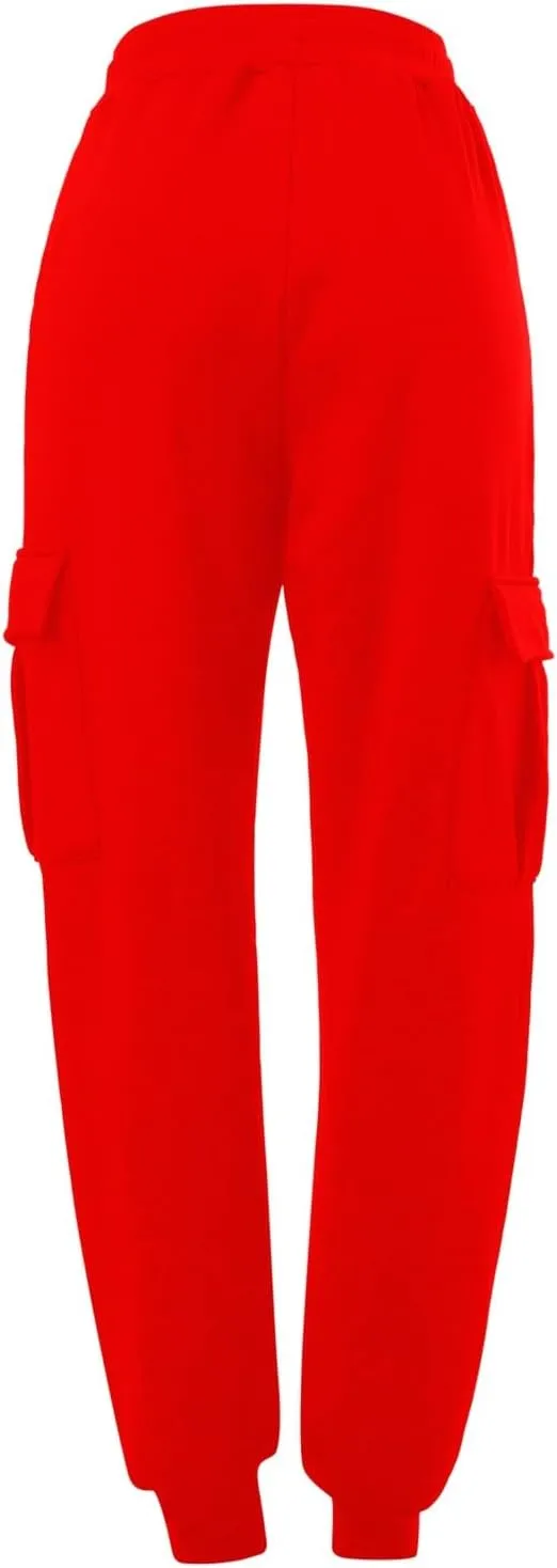 Cargo Sweatpants for Men Loose Fit Mens Athletic Pants with Zipper Pockets Men's Long Exercise Pants Compression Capris Men