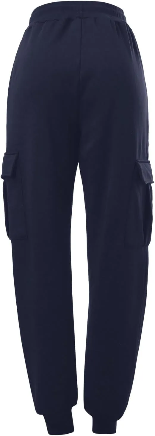 Cargo Sweatpants for Men Loose Fit Mens Athletic Pants with Zipper Pockets Men's Long Exercise Pants Compression Capris Men