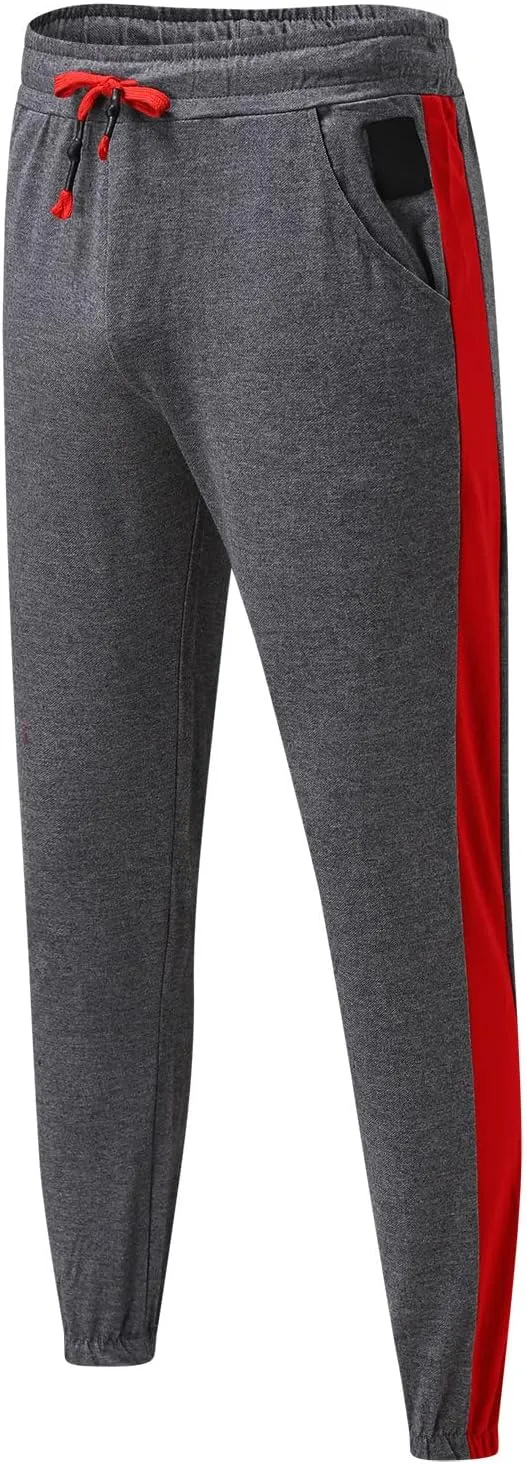 Cargo Trousers for Men Pants Drawstring Sports Trousers Men's Casual Cargo Pants Loose Fit Jogger Sweatpants Tactical