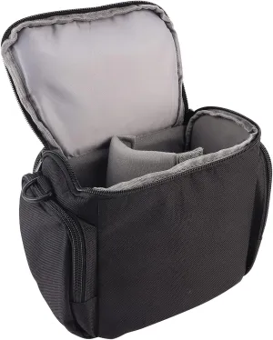 Compact Camera Shoulder Bag, Medium Camera Bag Case, Camera Crossbody Bag Case for DSLR and Mirrorless
