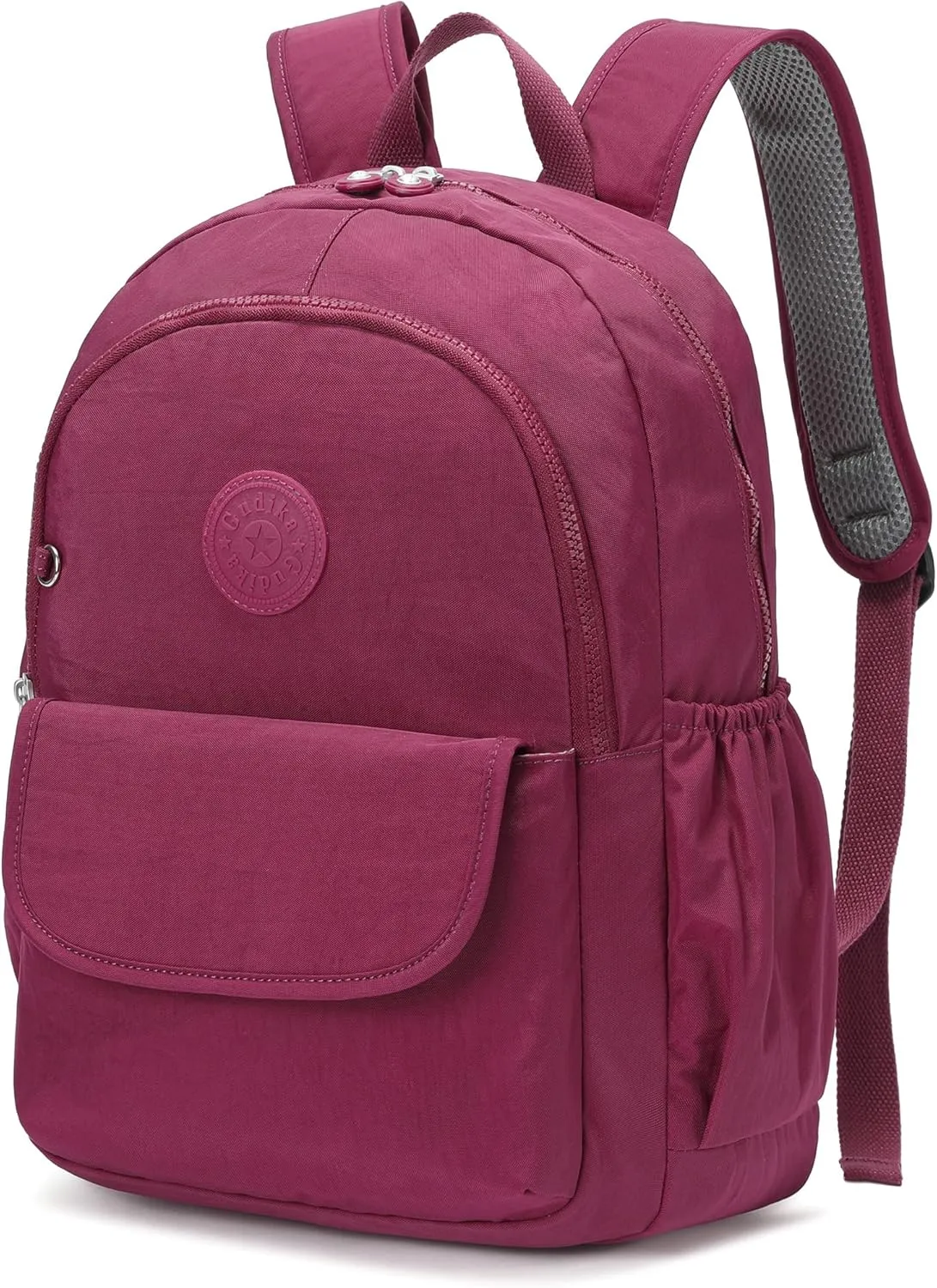 Compact Hiking Nylon Waterproof Laptop Backpack Purse for Women and Men, Small Lightweight Travel Casual Outdoor Dayback