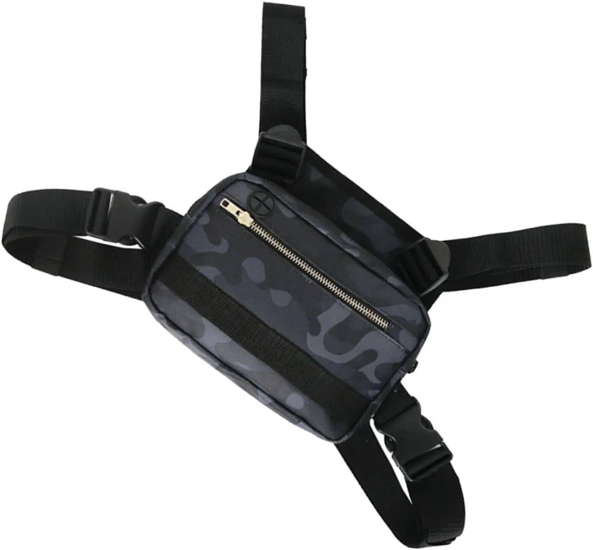 Cute Crossbody Bag for Women Multifunctional Chest Pack Elastic Belt Buckle Running Waist Bag for Sports Travel Daily Wear