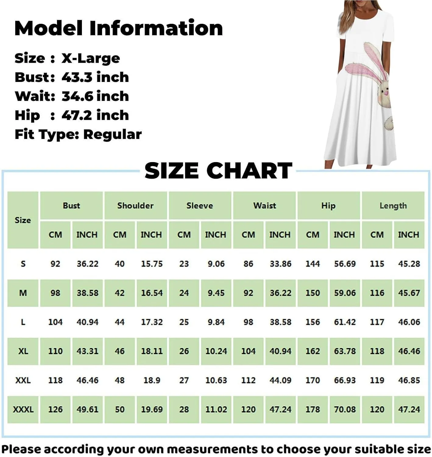 Easter Spring Dresses for Women Happy Easter Midi Garden Party Spring Outfits 2025 Floral Easter Basket Daily Wear Dresses