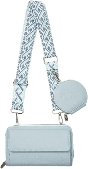 Epsion Crossbody Purse for Women Small Purse Bag Lightweight Shoulder Handbags PU Leather Bag Travel Work Party