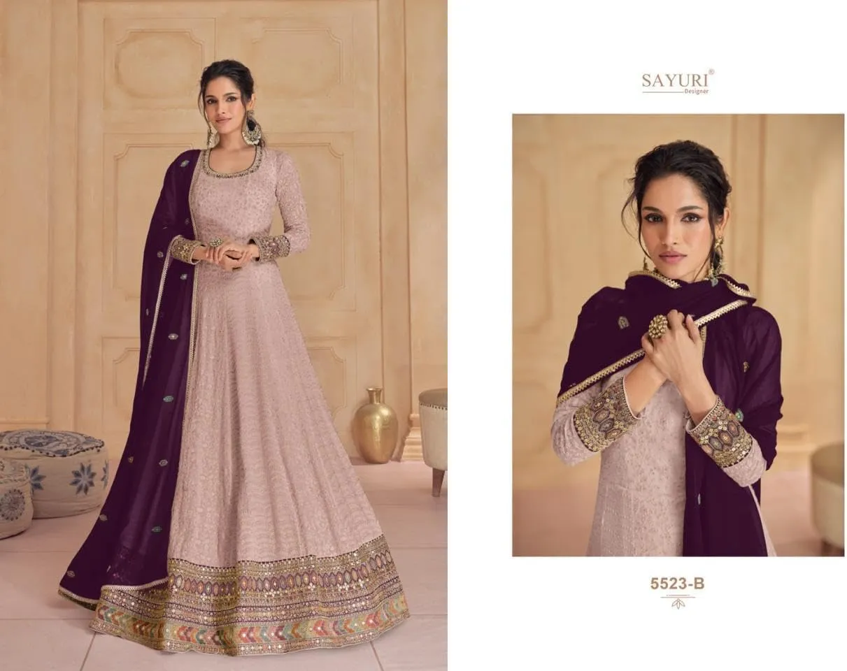 Event Party Wear Stitched Indian Long Anarkali Gown Dress Stylish Salwar Kameez Suits
