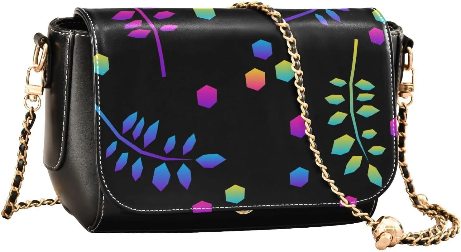 Fashion Women Tote Bag PU Leather Shoulder Crossbody Bag Hobo Handbags Adjustable Chain Shoulder Strap Men