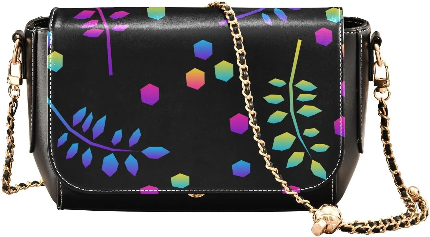 Fashion Women Tote Bag PU Leather Shoulder Crossbody Bag Hobo Handbags Adjustable Chain Shoulder Strap Men