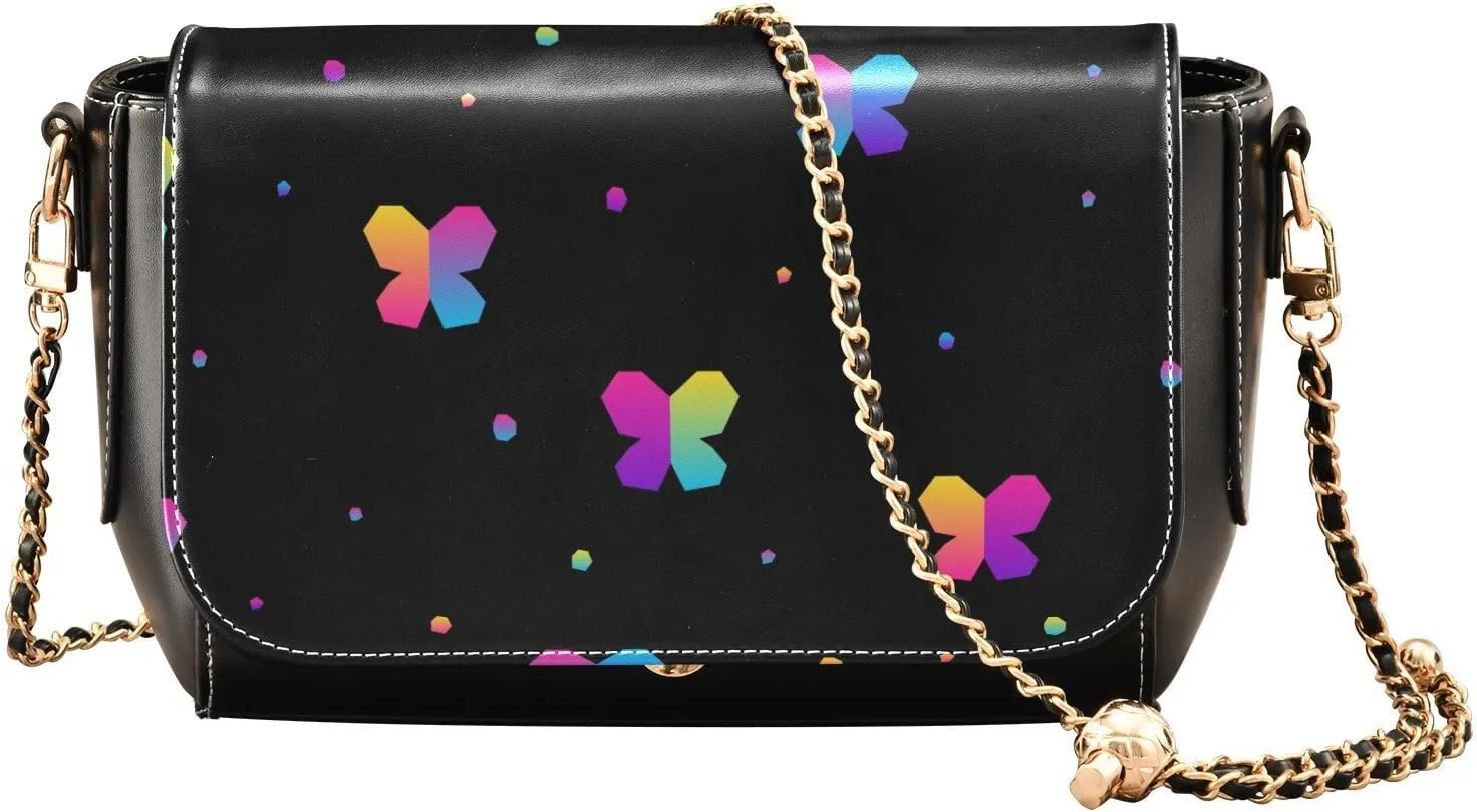 Fashion Women Tote Bag PU Leather Shoulder Crossbody Bag Hobo Handbags Adjustable Chain Shoulder Strap Men