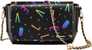 Fashion Women Tote Bag PU Leather Shoulder Crossbody Bag Hobo Handbags Adjustable Chain Shoulder Strap Men