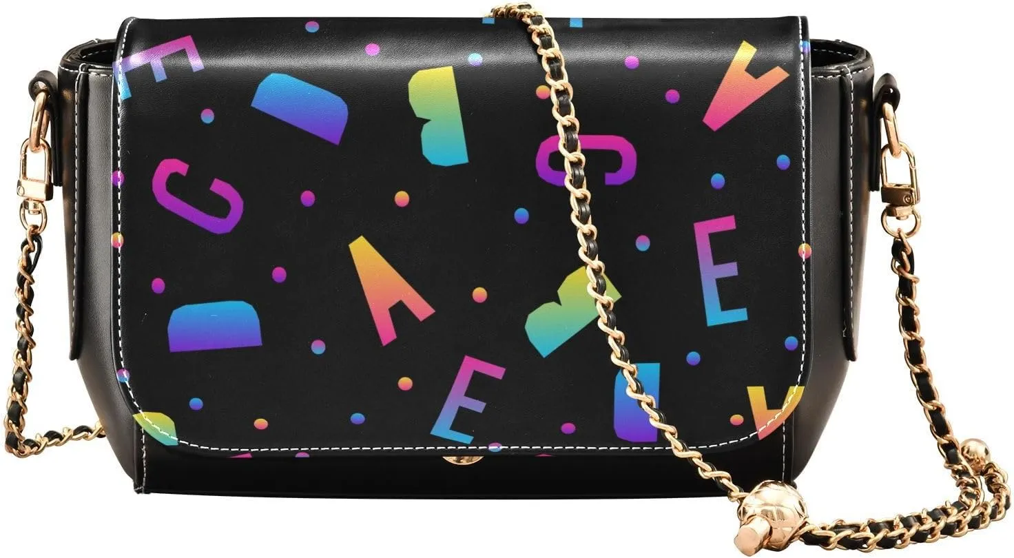 Fashion Women Tote Bag PU Leather Shoulder Crossbody Bag Hobo Handbags Adjustable Chain Shoulder Strap Men