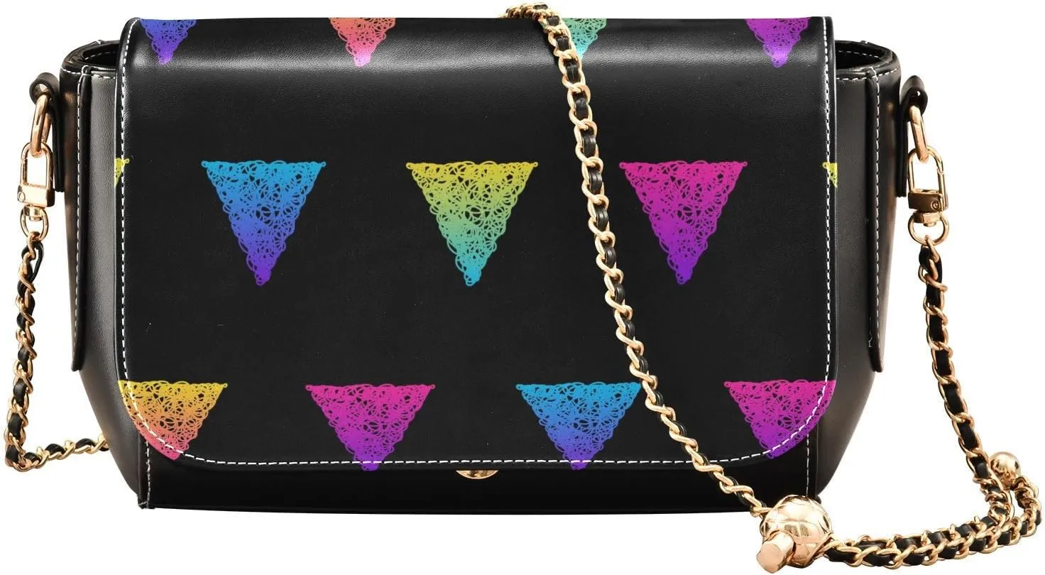Fashion Women Tote Bag PU Leather Shoulder Crossbody Bag Hobo Handbags Adjustable Chain Shoulder Strap Men