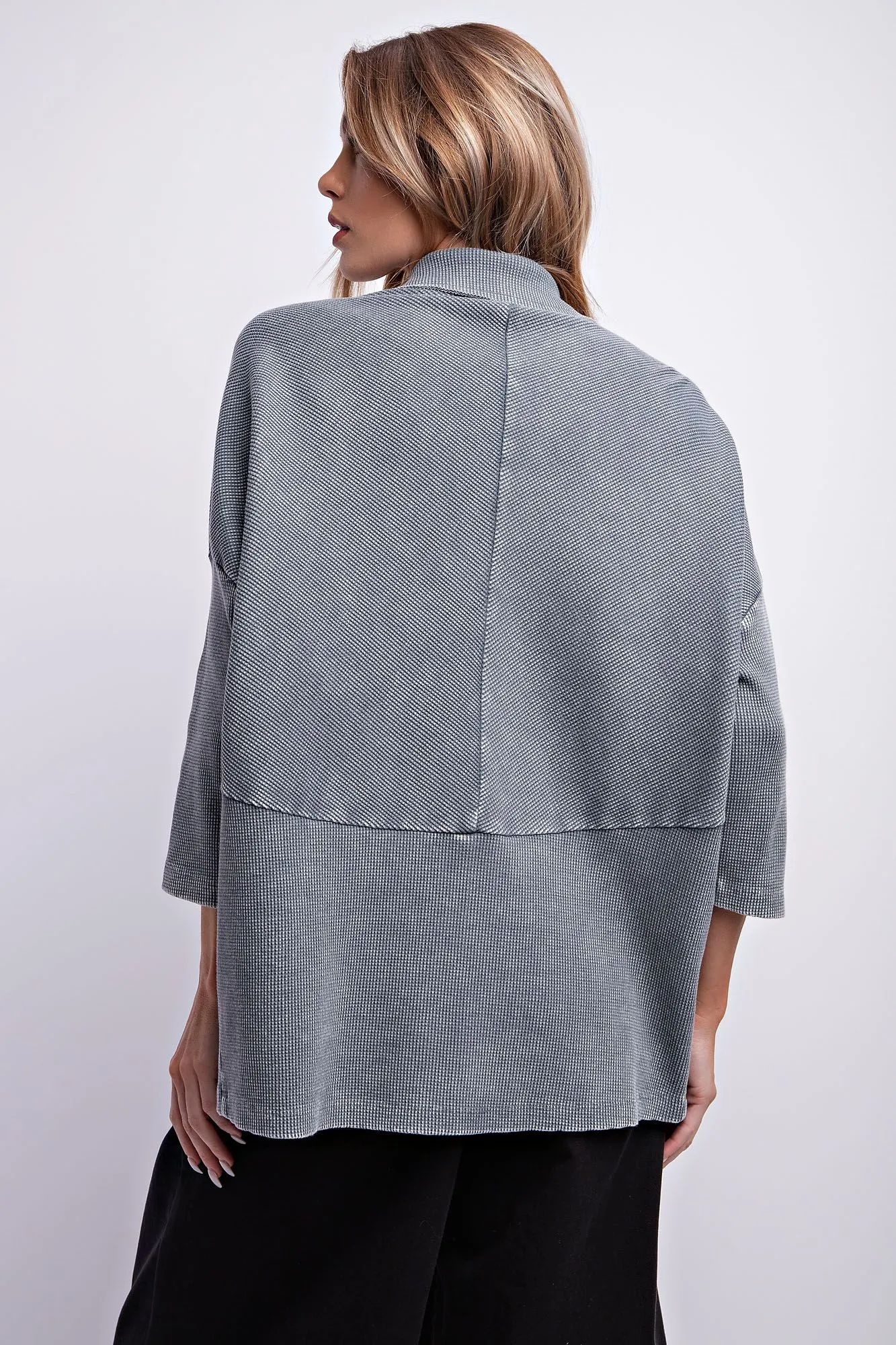 Fave Thermal Top - Denim Blue