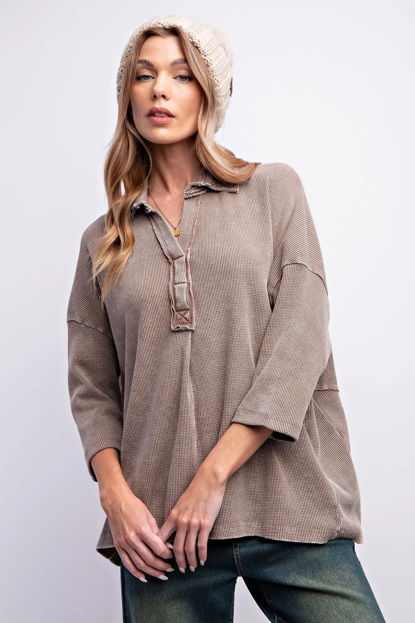 Fave Thermal Top - Mocha