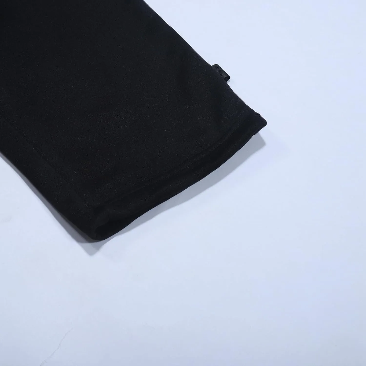 Fleece Cargo Sweatpants for Men Big and Tall Loose Fit Elastic Waist Casual Pants Lightweight Comfy Drawstring Athletic Pants
