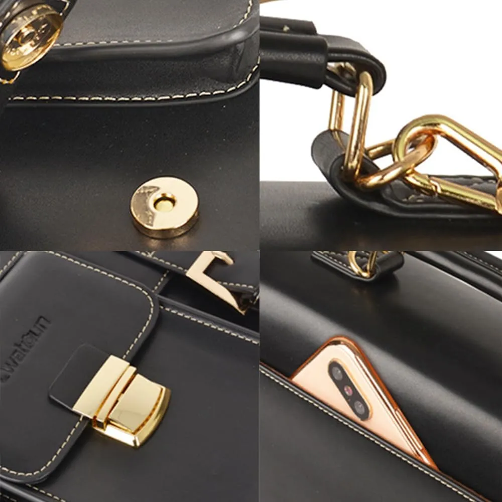 FUNSEED Camera Bag for Women & Men, Portable Compact Crossbody Case Wear-resistant for DSLR/SLR/Mirrorless Cameras