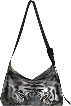 GAIGEO a of Sea Shells and Starfish Lightweight Leather Shoulder Bag, Men's Leather Crossbody Bag, Large Crossbody Bag