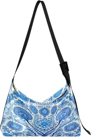 GAIGEO Big Skull Womens Shoulder Bag Leather, Large Leather Crossbody Bag, Leather Shoulder Bag with Zipper