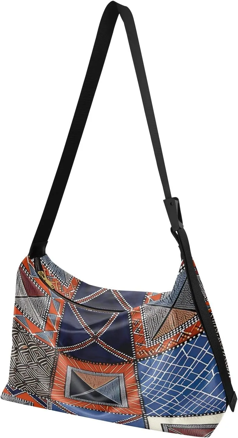 GAIGEO Black and White Sketch of a Beagle Vegan Crossbody Bag, Crossbody Bag with Thick Strap, Men's Leather Crossbody Bag