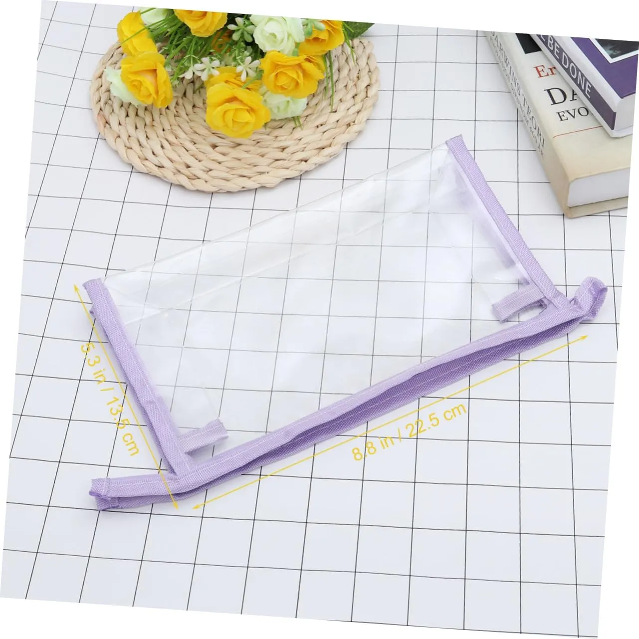 GALPADA Travel Toiletry Bag for Women Compact Makeup Case Zipper Hanging Cosmetic Organizer Small Pouch for