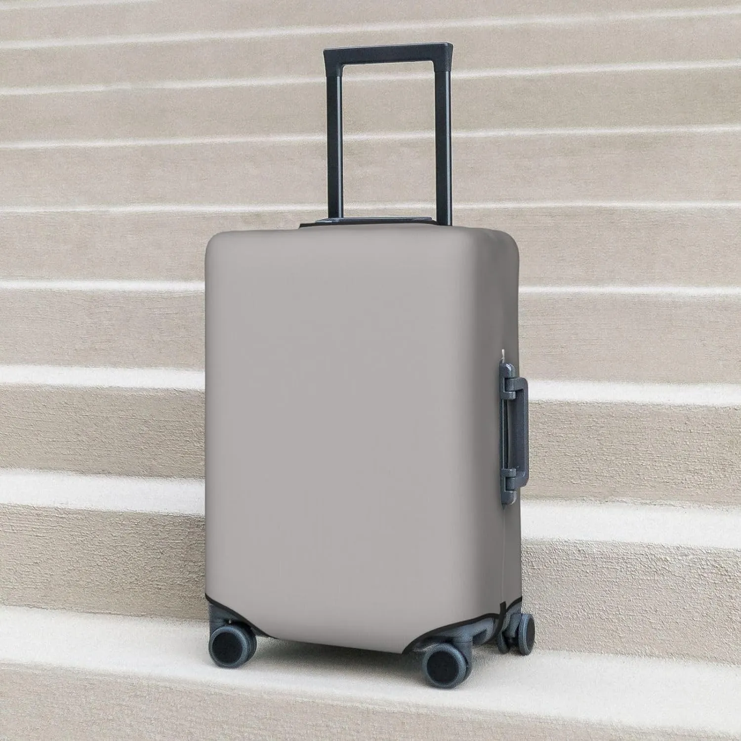 Gary Luggage Cover Washable Elasticated Luggage Covers for Suitcase tsa Approved Stylish Dust and Scratch Resistant Luggage Case Protector for Kids and Adults -