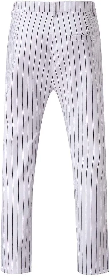 GIERIDUC Men's Athletic Running Joggers Mens Super Skinny Black Trousers Pants with The Long Strings Mens Long Running Pants