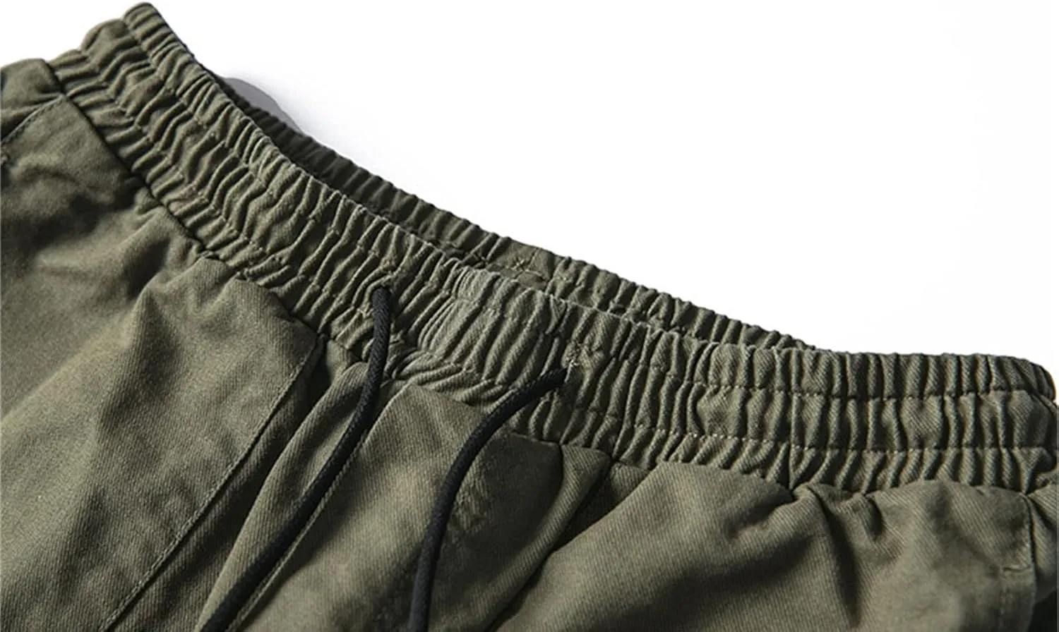GIERIDUC Men's Casual Cargo Pants Joggers Hiking Sweatpants Chinos Track Pants Elastic Waist Work Pants with Multi-Pockets