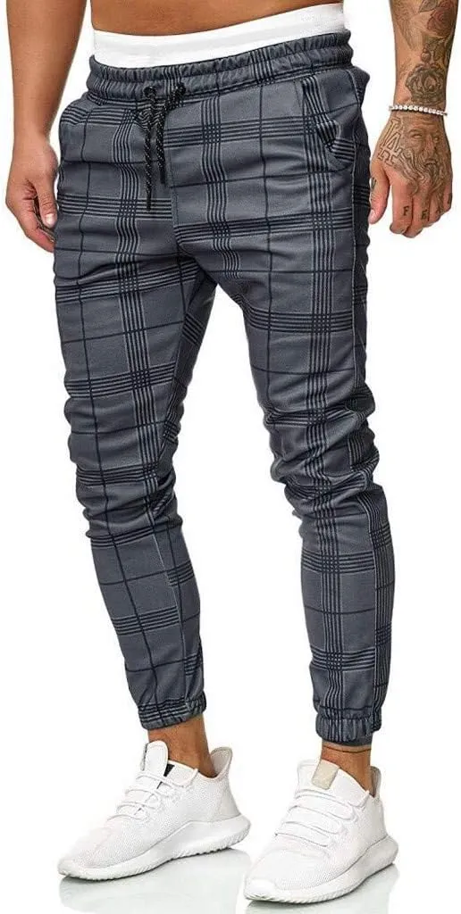 GIERIDUC Mens Sportswear Club Fleece Joggers Mens White Linen Dress Pants Mens Fleece Jogging Bottoms Mens Tall Thermal Pants