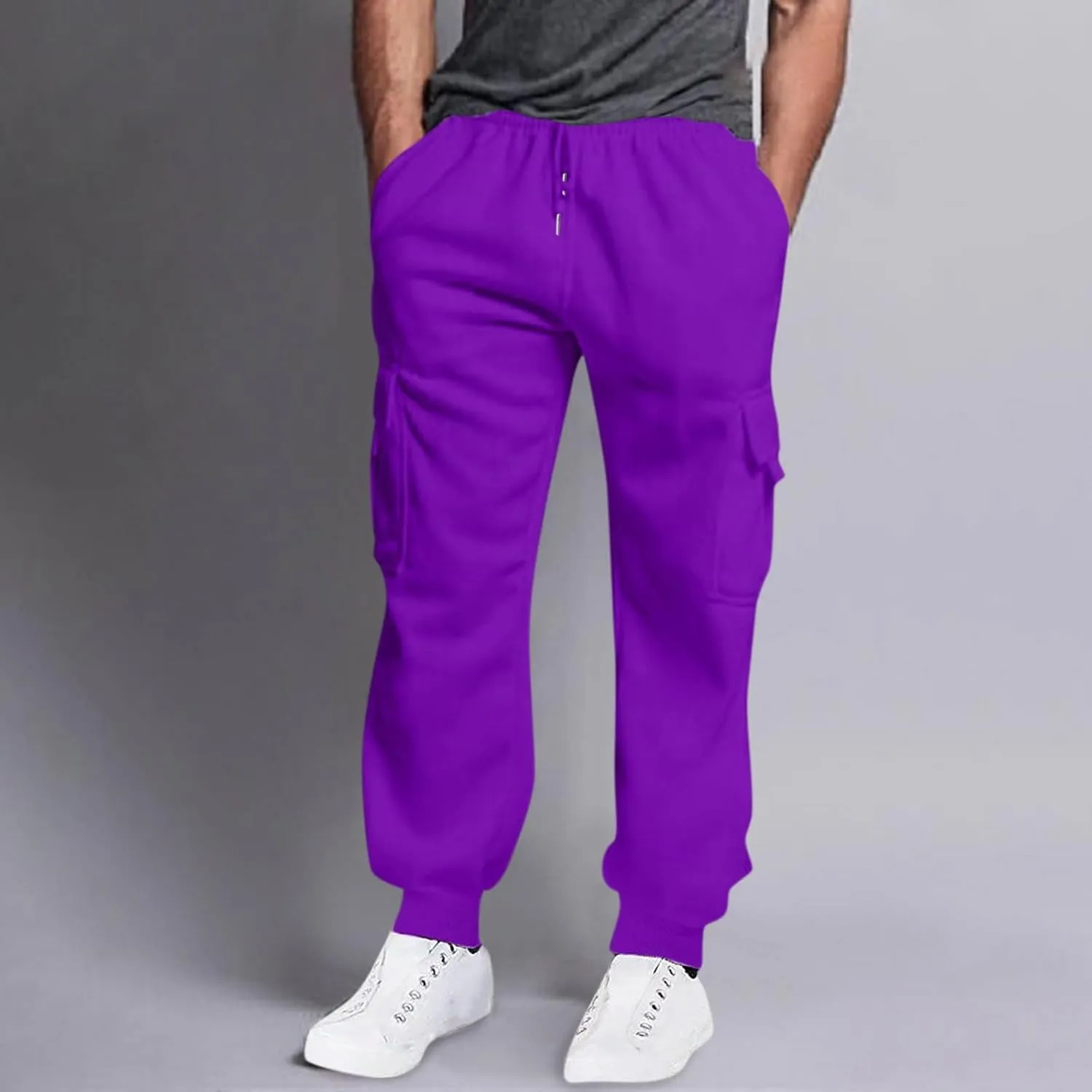 GIERIDUC Men's Straight-Fit Jogger Pant Mens Faux Leather Skinny Jeans Branded Track Pants for Men Basketball Sports Cards