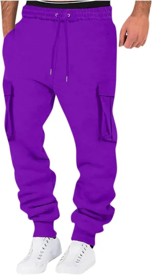 GIERIDUC Men's Straight-Fit Jogger Pant Mens Faux Leather Skinny Jeans Branded Track Pants for Men Basketball Sports Cards