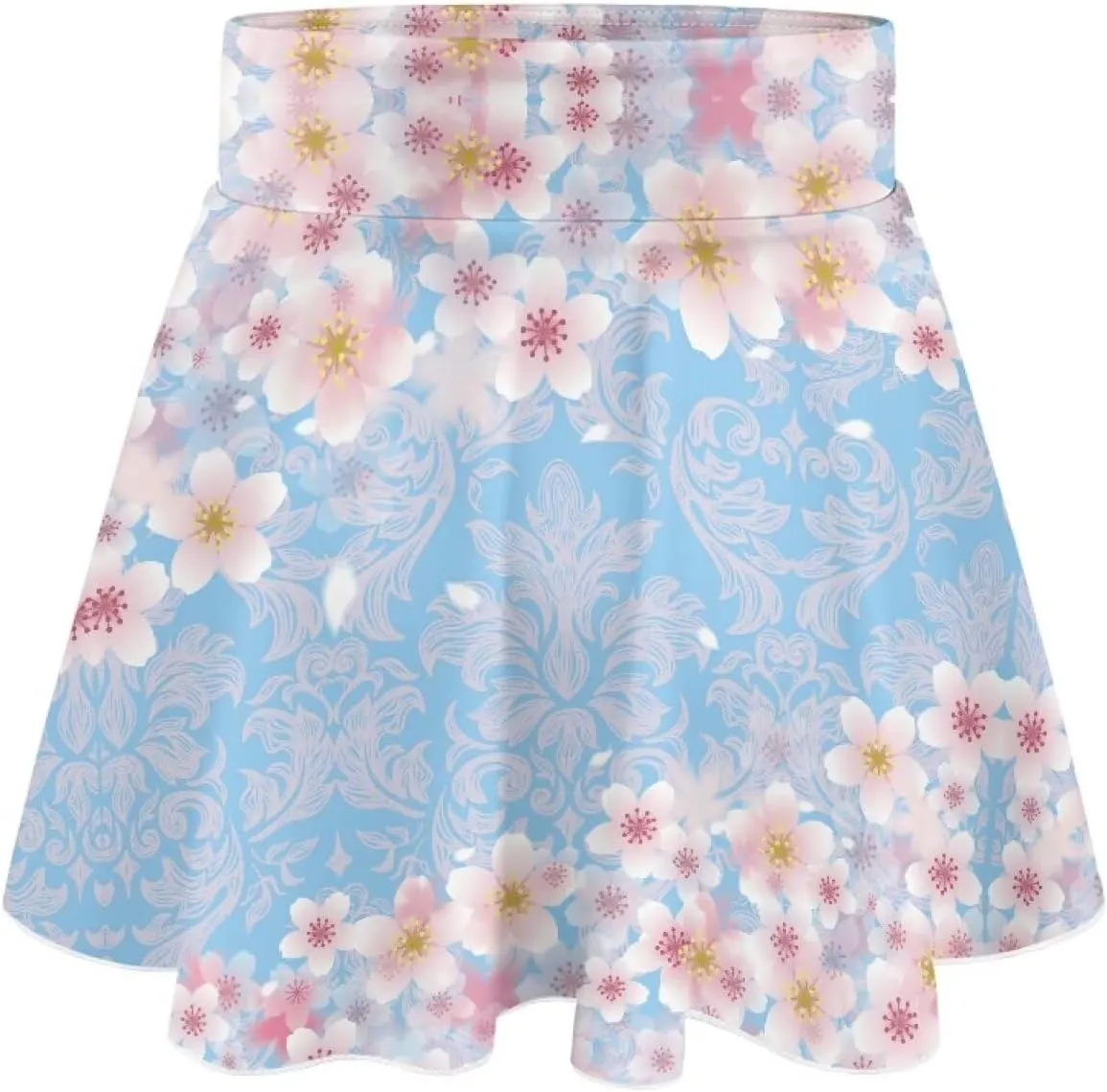Girls Athletic Skort with Pocket 5-14 Years Sports Skirt Casual Daily Wear Outdoor Activities