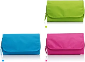 Hanging Wash Bag Makeup Organizer Multifunctional Travel Toiletry Bag Compact Canvas Bag for Women