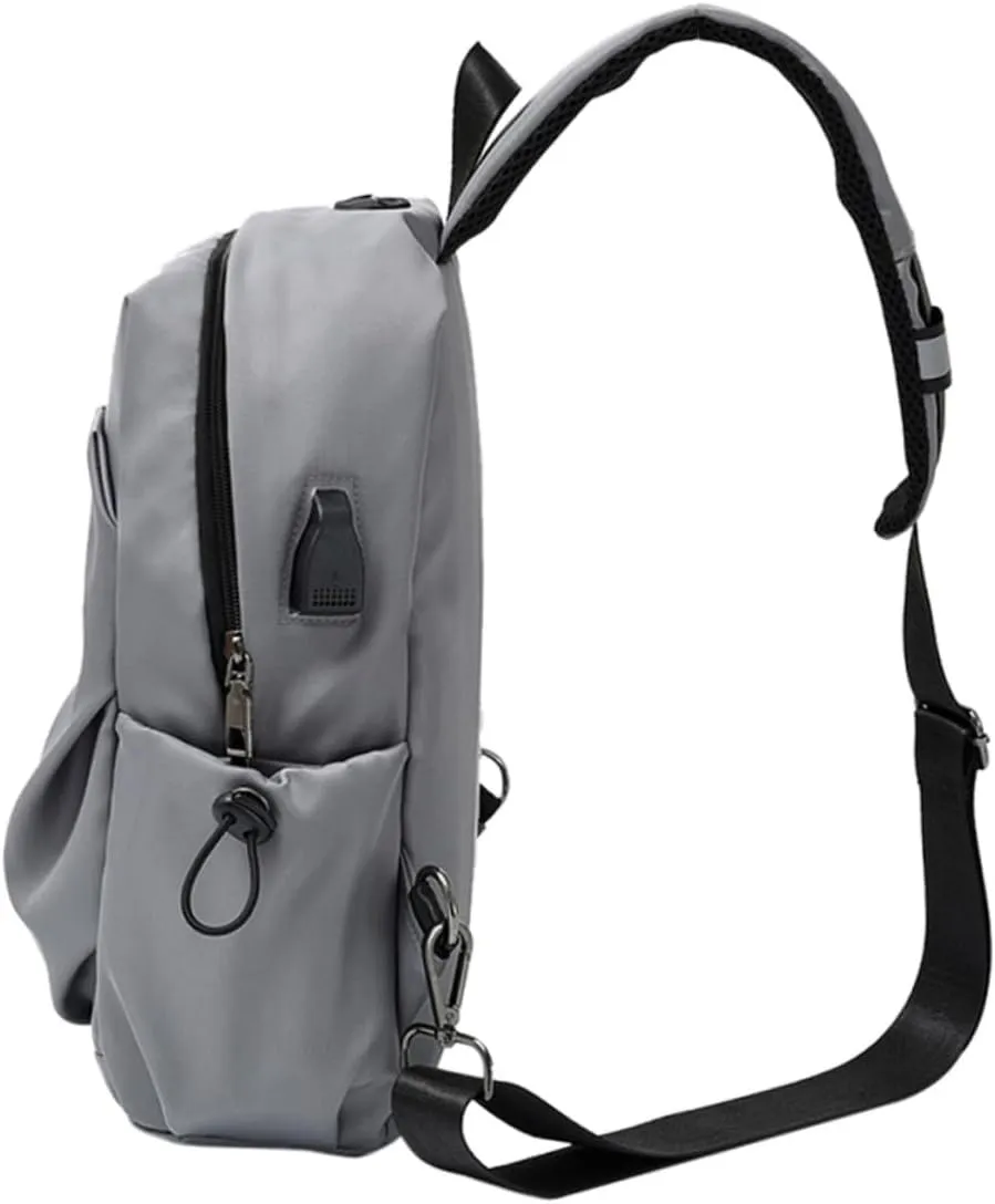 Hemoton Waterproof Chest Bag for Men Travel Fanny Pack Crossbody Straps Compact Duffle Bag for Male Friends