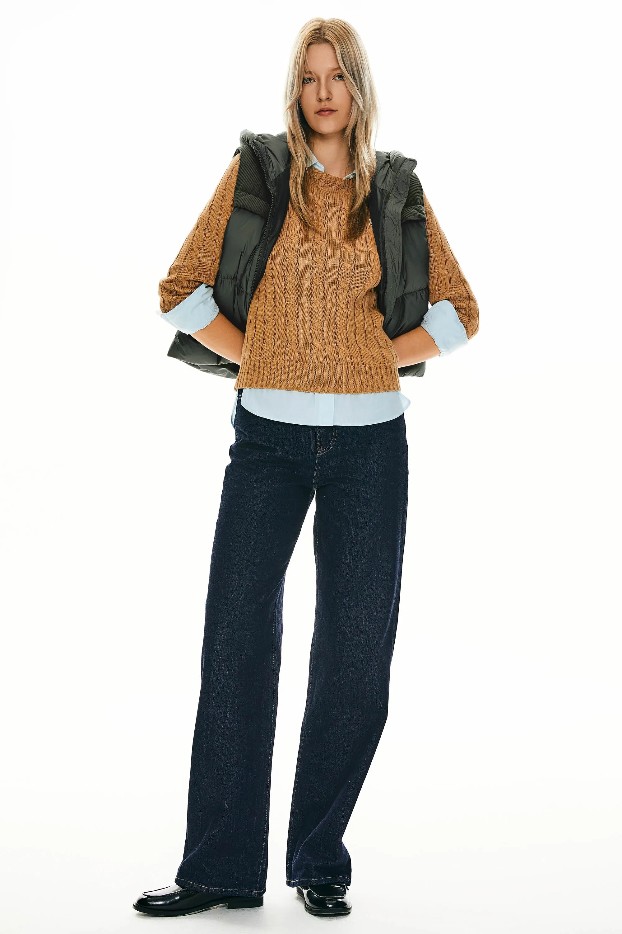 Hooded Puffer Down Vest Cropped Zip Up Lightweight
